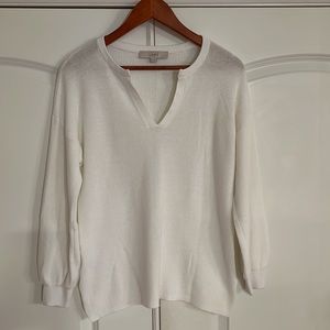 Loft | Long Sleeve Knit V-Neck | LIKE NEW